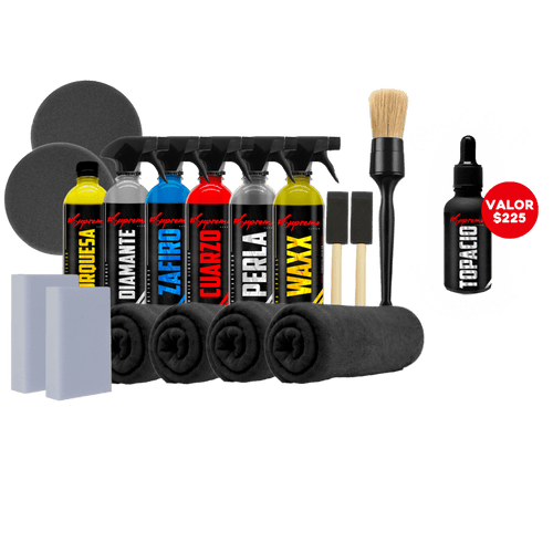 Premium Kit Detailing para Limpieza Automotriz Profesional. - Supremoclean