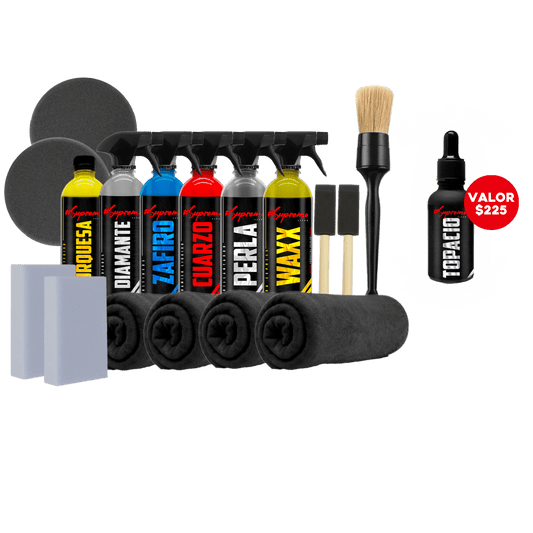 Premium Kit Detailing para Limpieza Automotriz Profesional. - Supremoclean