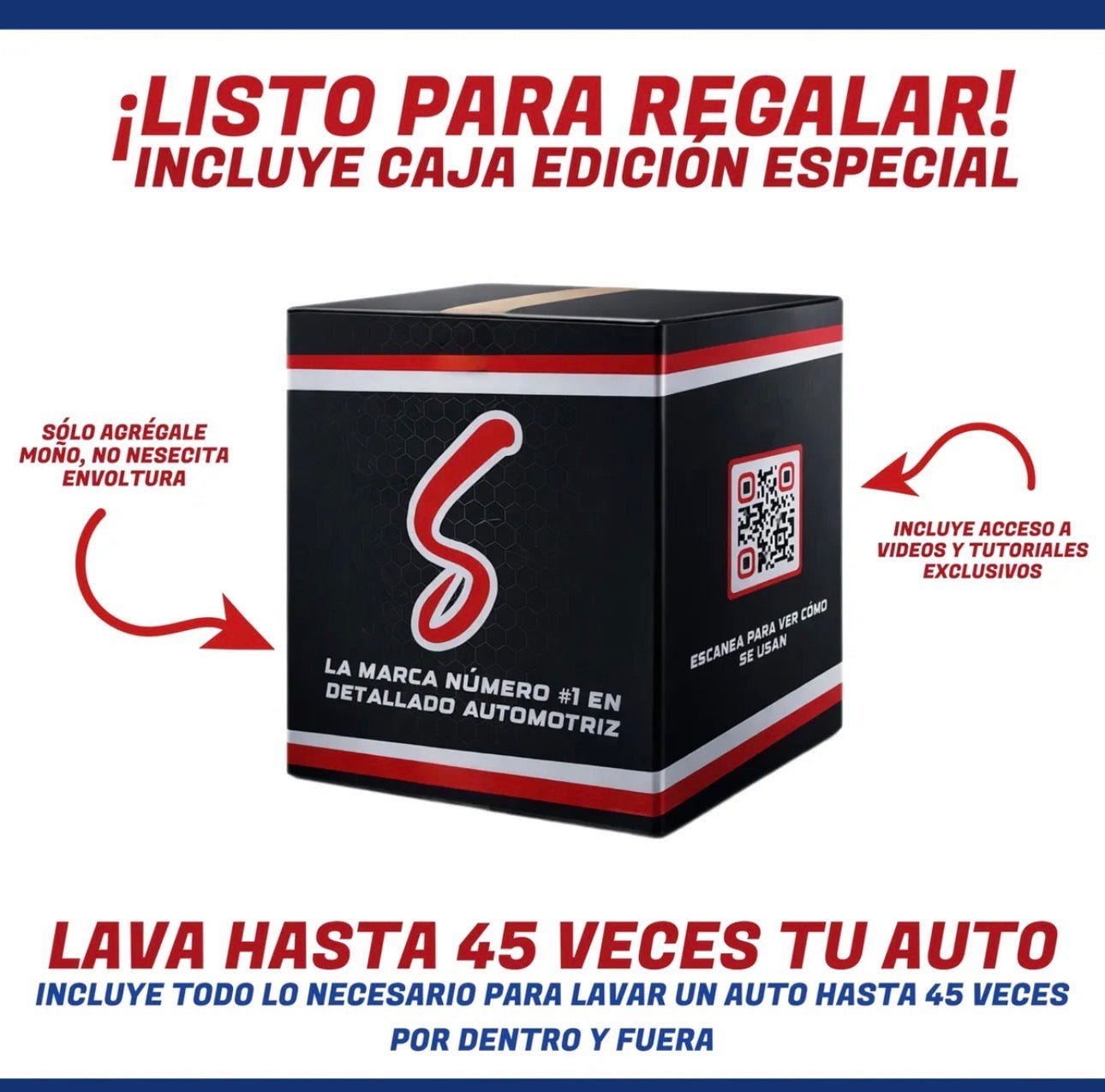 REGALO PARA 14 DE FEBRERO | KIT DETAILING PARA HOMBRES - Supremoclean