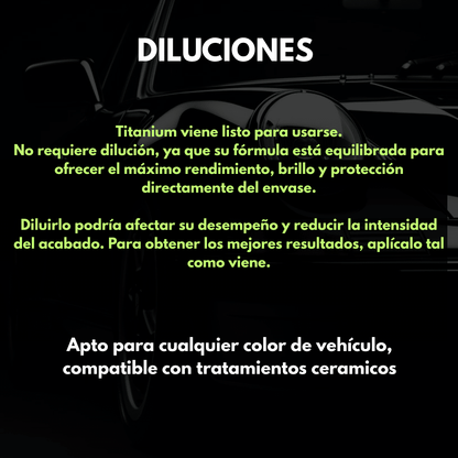 Sellador Automotriz Súper Hidrofóbico | Protección Extrema y Brillo Profesional - Supremoclean