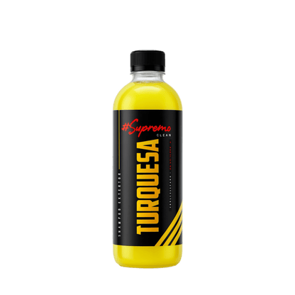 Turquesa SupremoClean 500 ml – Shampoo con Cera para Autos | Alta Espuma y Brillo Profesional - Supremoclean