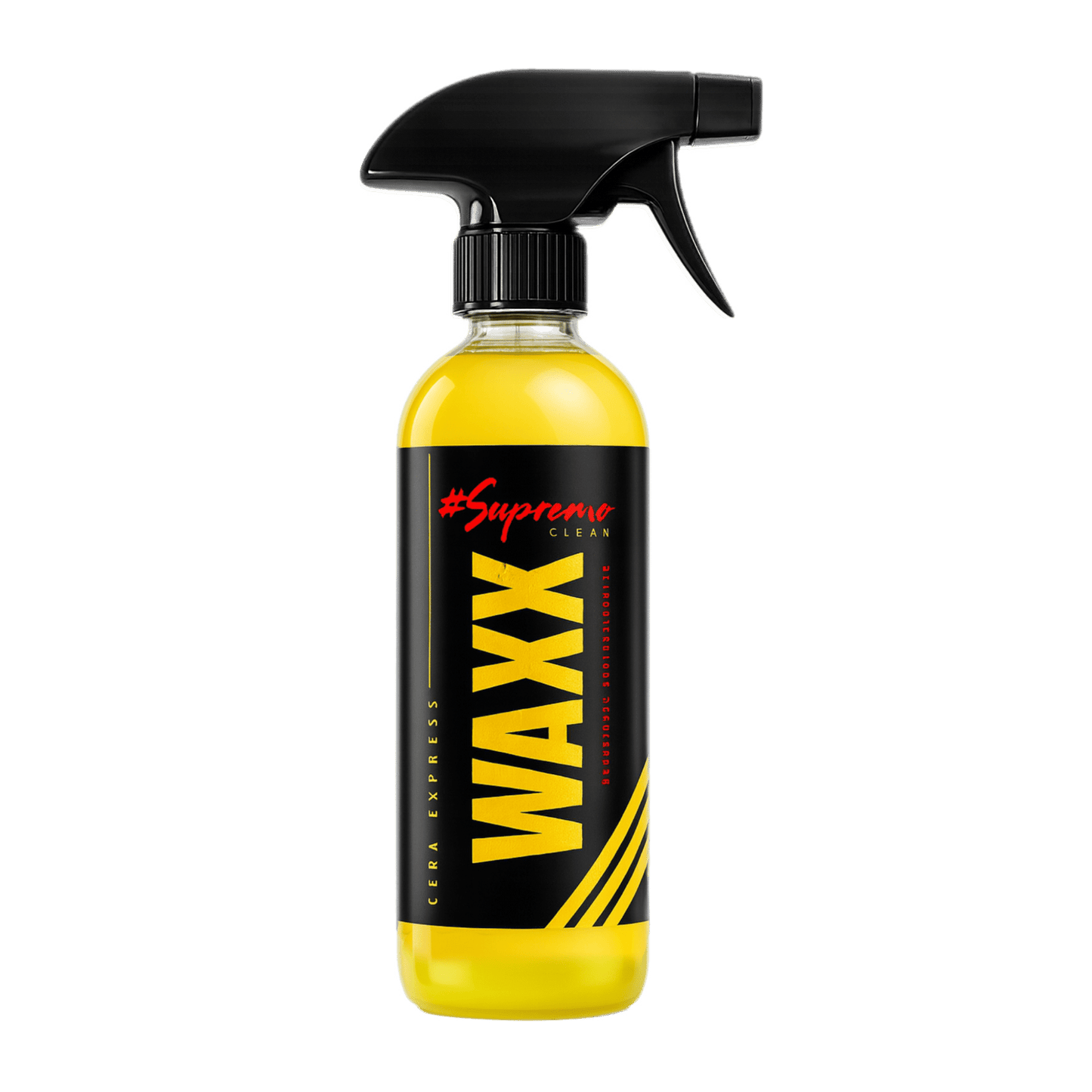 Waxx SupremoClean 500 ml – Cera Líquida con Carnauba para Autos | Brillo Profundo y Protección Duradera - Supremoclean