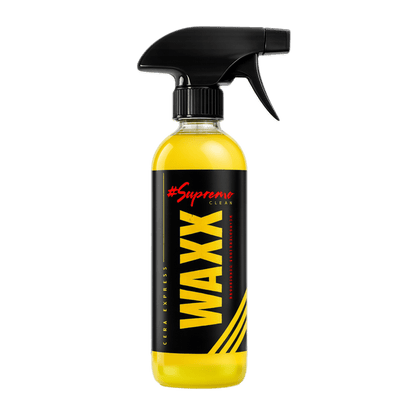 Waxx SupremoClean 500 ml – Cera Líquida con Carnauba para Autos | Brillo Profundo y Protección Duradera - Supremoclean