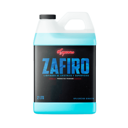 ZAFIRO (LIMPIADOR DE CRISTALES) AUTOMOTRIZ 2 LITROS - Supremoclean
